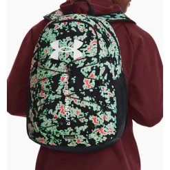 Under Armour Hustle Sport Backpack, Blk/Grn/Red -Thorlo shop 1364181.013f 38482.1667577227