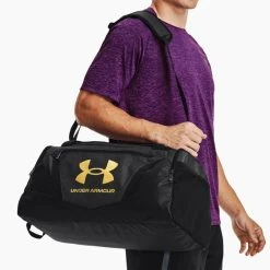 Under Armour Undeniable 5.0 SM Duffel, Graphite/Gold -Thorlo shop 1369222 grygldB 78505.1668449289