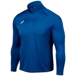 Asics Circuit 2 1/4 Zip For Men, Blue