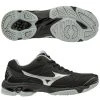 Mizuno Wave Bolt 7 Women's Black/Silver, Size 8.5 Only -Thorlo shop 4302389073 23376.1650345498