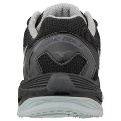 Mizuno Wave Bolt 7 Women's Black/Silver, Size 8.5 Only -Thorlo shop 4302389073c 85137.1650345500