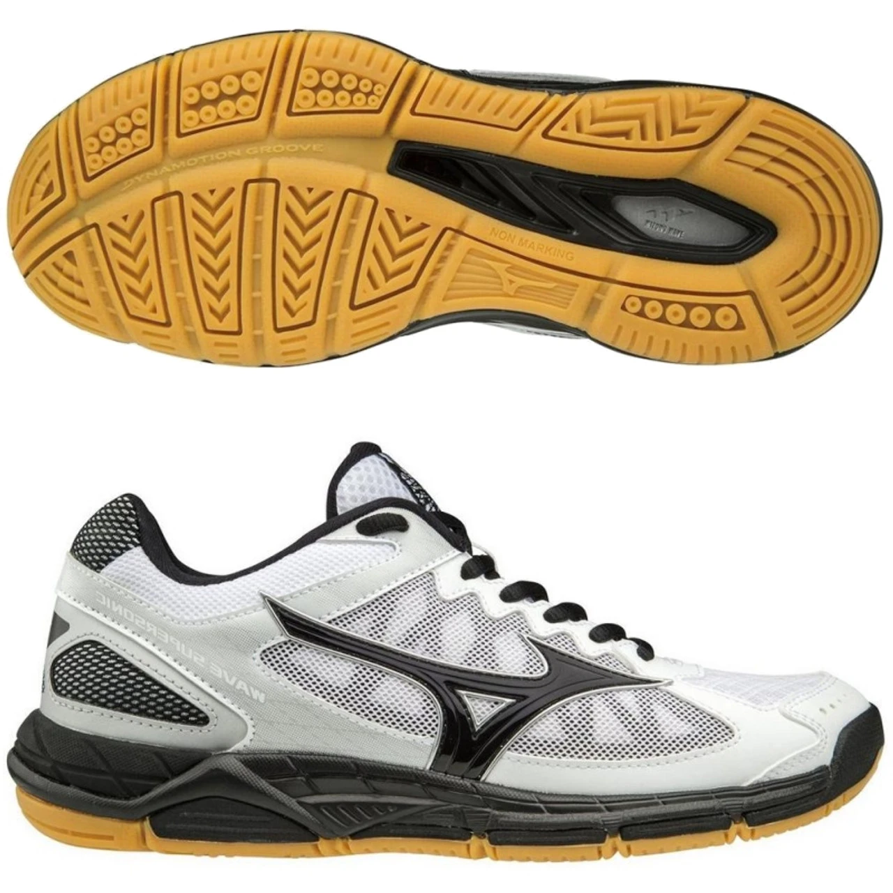 Mizuno Wave Supersonic Women's White/Black 1 Mizuno Wave Supersonic Women's White/Black