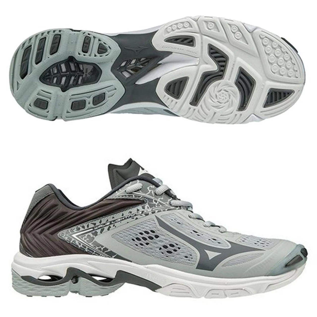 Mizuno Wave Lightning Z5 Women's Gray 1 Mizuno Wave Lightning Z5 Women's Gray