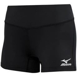 Mizuno Victory No Wedgie Volleyball Spandex, Black
