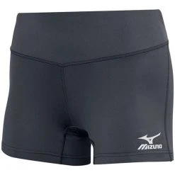 Mizuno Victory No Wedgie Volleyball Spandex, Black -Thorlo shop 440656b 44294.1650345528