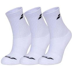 Babolat Mens Crew Sock, 3 Pack, Color Options