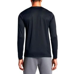 Nike Legend 2.0 Dri-Fit Long Sleeve Men's Crew, Black -Thorlo shop 718837b 42727.1664898592