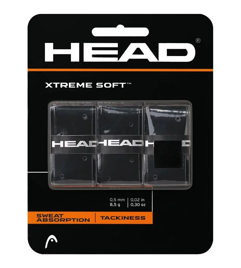 HEAD XTREME SOFT OVERGRIP 3 PACK 1 HEAD XTREME SOFT OVERGRIP 3 PACK