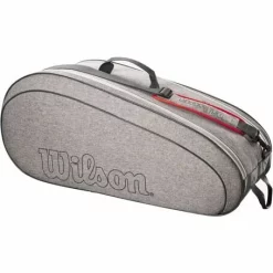 Wilson Team 6PK Heather Grey Racket Bag