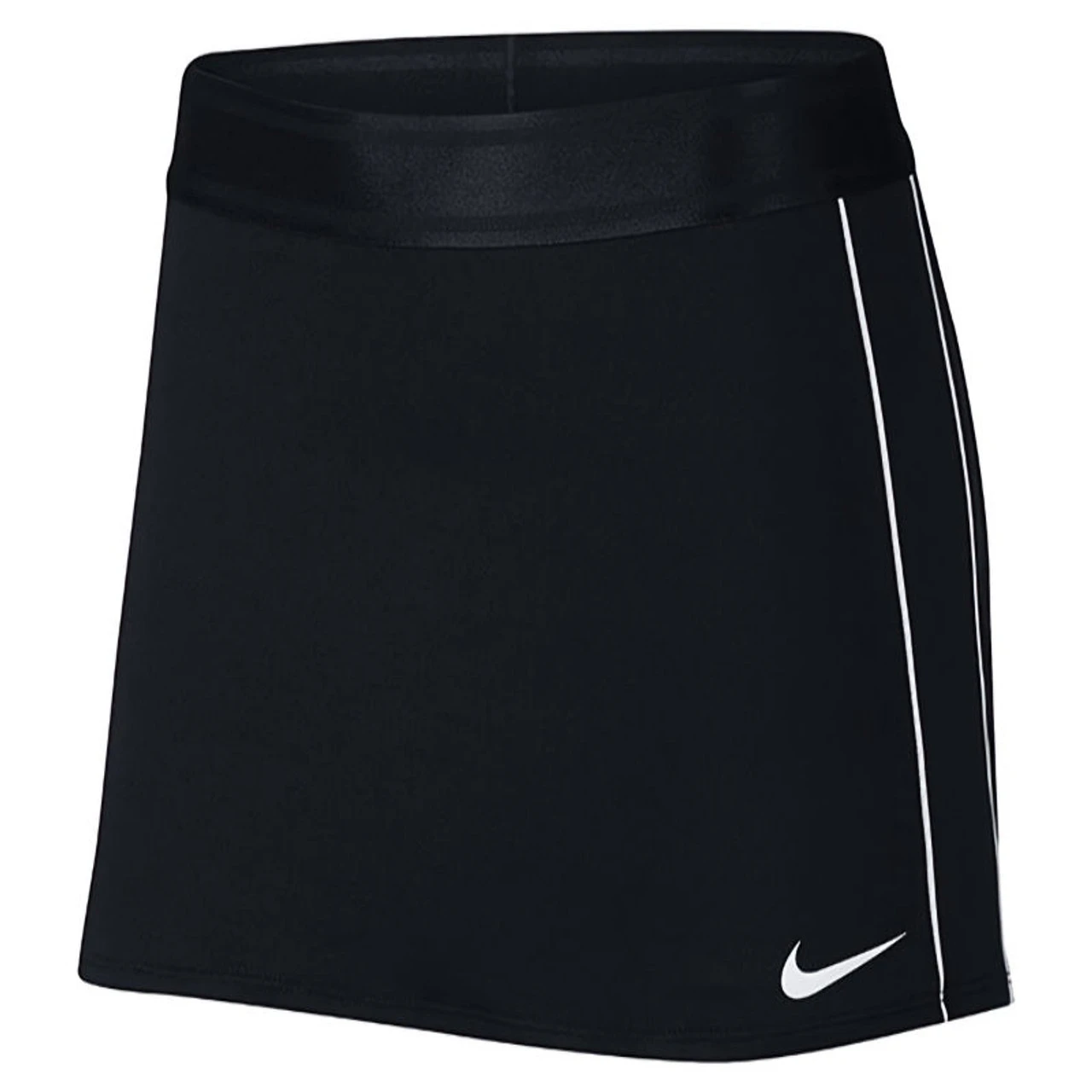 Nike Court Dry Straight Tennis Skirt, Black 1 Nike Court Dry Straight Tennis Skirt, Black