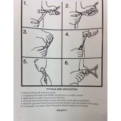 Python Rubber Racquetball Grip 7 Python Rubber Racquetball Grip -Thorlo shop PythonInstrux 60256.1650341797
