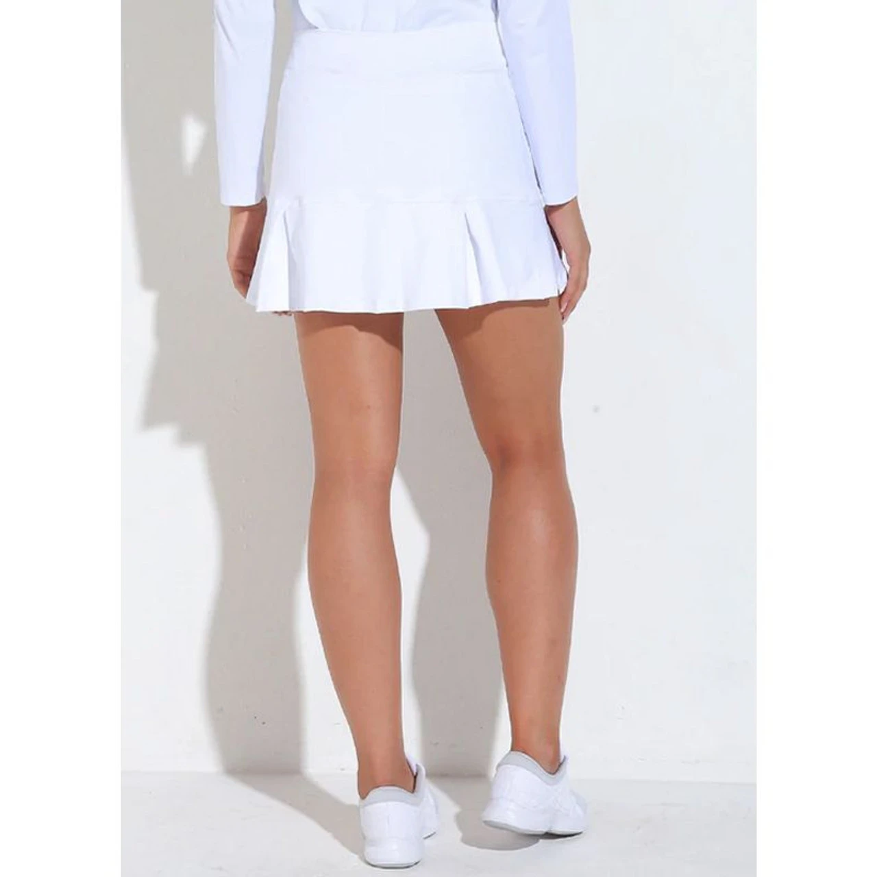 Dona Jo, JoJo Tennis Skirt, White (Long Skirt) 5 Dona Jo, JoJo Tennis Skirt, White (Long Skirt) - Image 5
