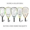 Racquetball Racquet Demos For Sale -Thorlo shop UsedRqtRB 83177.1650343390