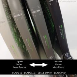 Wilson Blade Smart GRUUV V2 Paddle -Thorlo shop WilBladeGruuv2 94941.1665102428